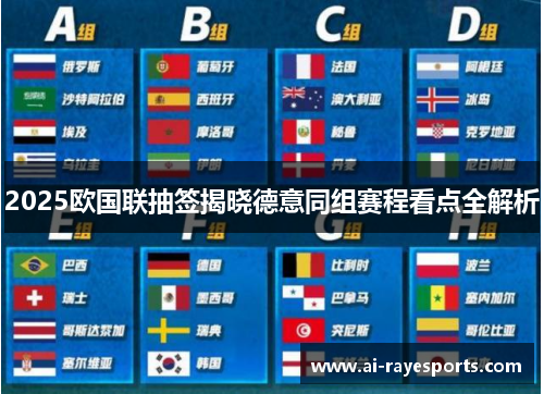 2025欧国联抽签揭晓德意同组赛程看点全解析 2025欧国联抽签揭晓德意同组赛程看点全解析